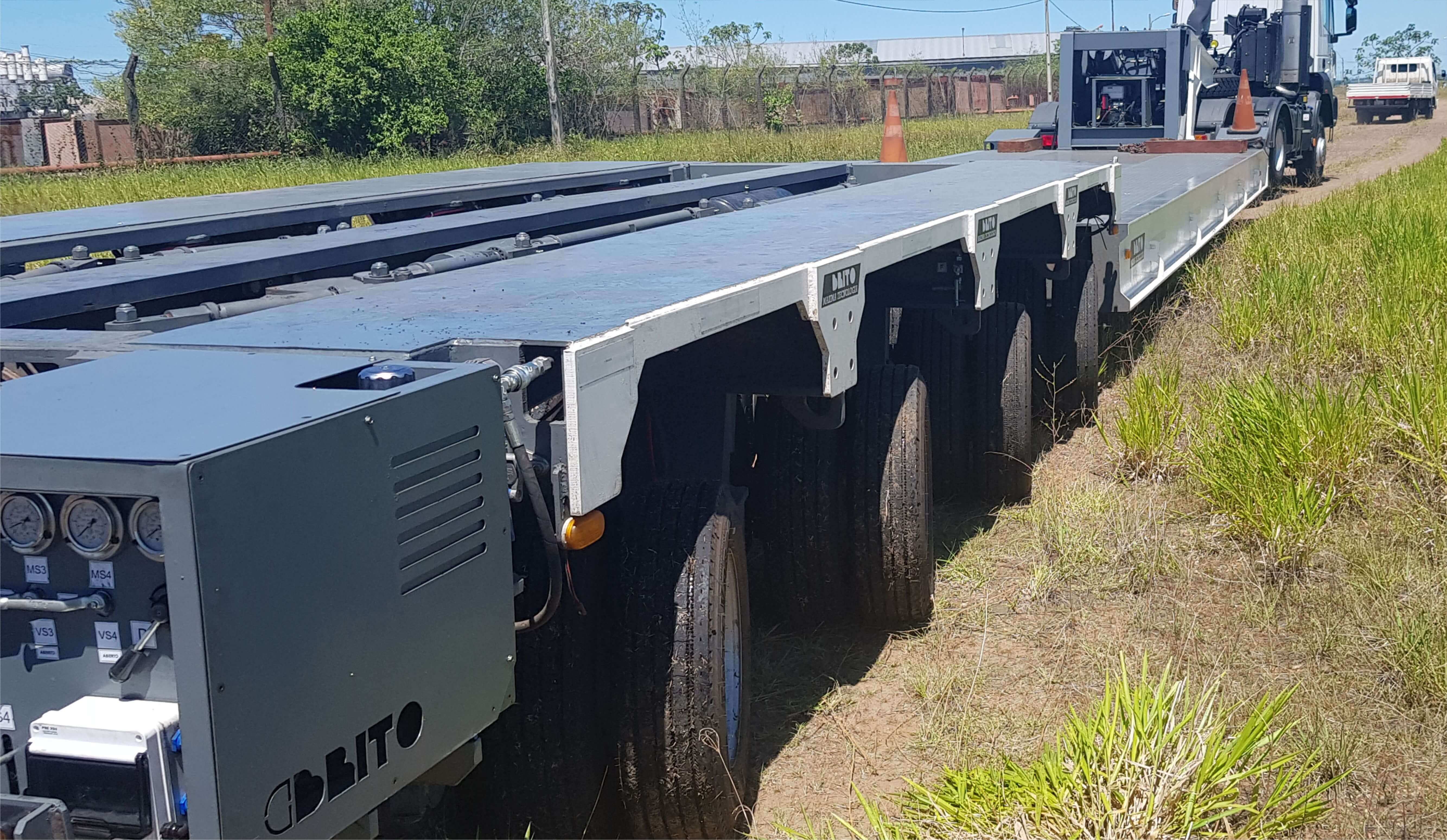 carretones direccionales para maniobras especiales