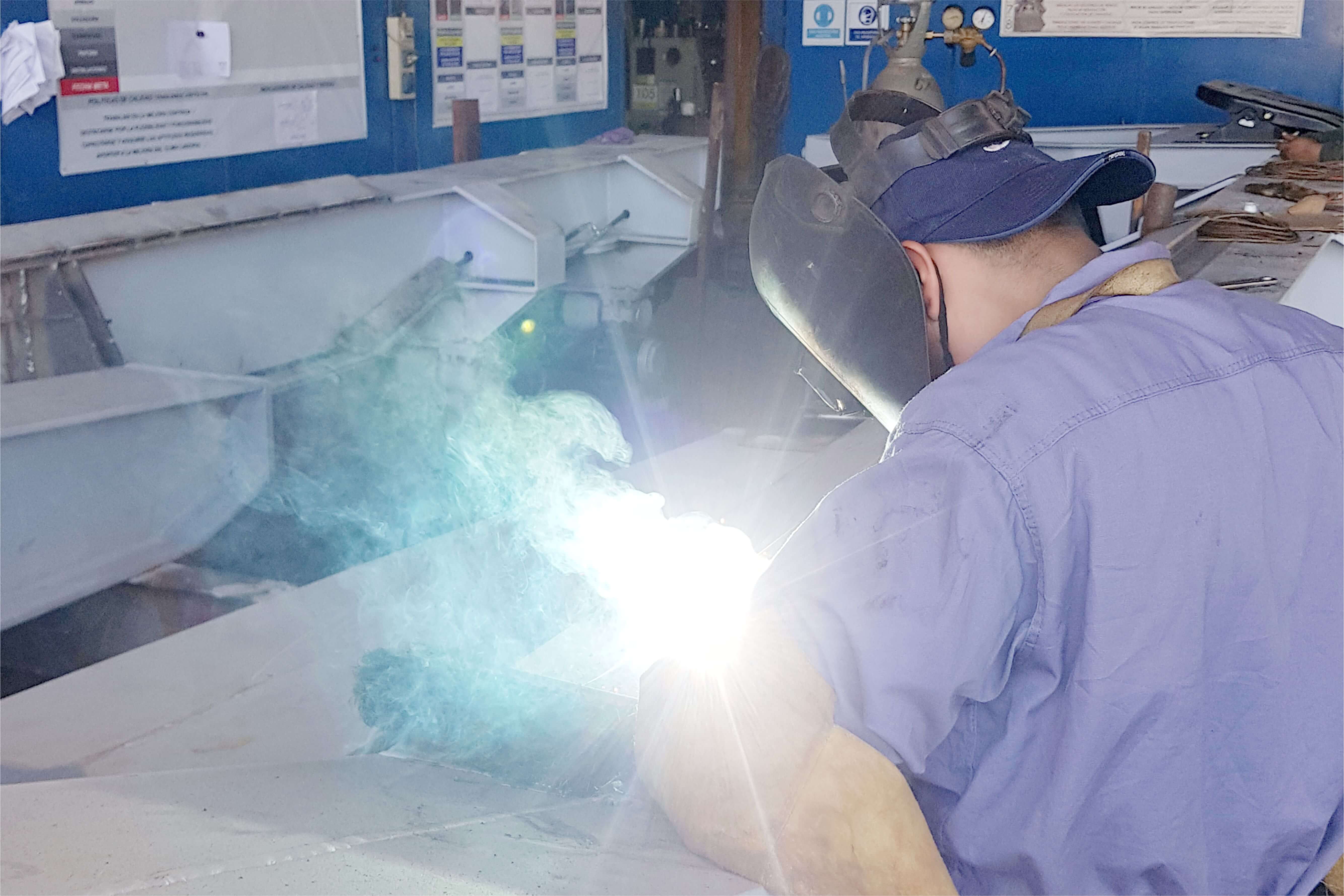 carretones fabricados en planta industrial